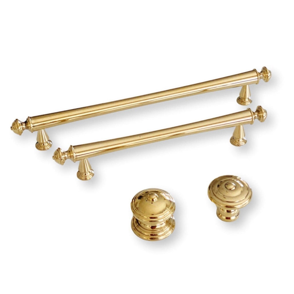Unlacquered Brass Louie Style 1 Polished Brass Wall Coat and Hat Hook