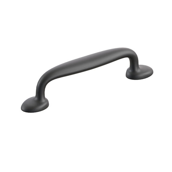 Matte Black Cabinet Hardware "Estate" Cabinet Knobs and Pulls - Forge Hardware Studio