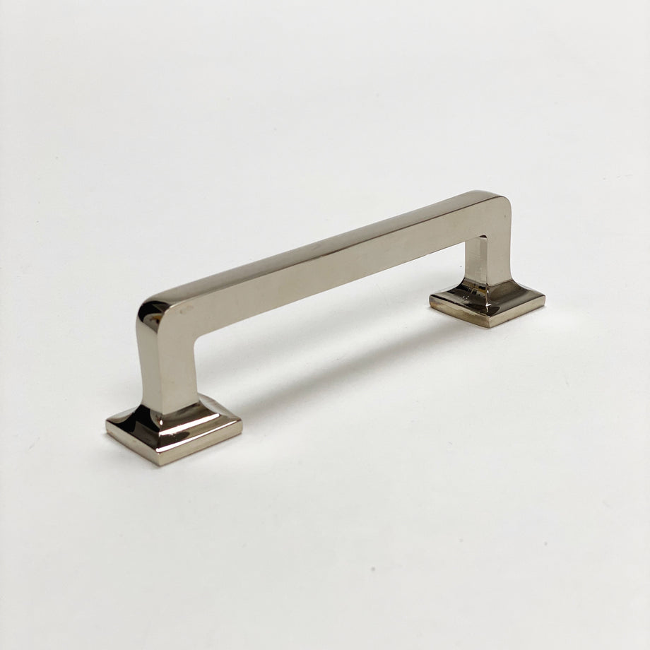 Polished Nickel Eloise Mission Style Drawer Pull – Forge Hardware Studio