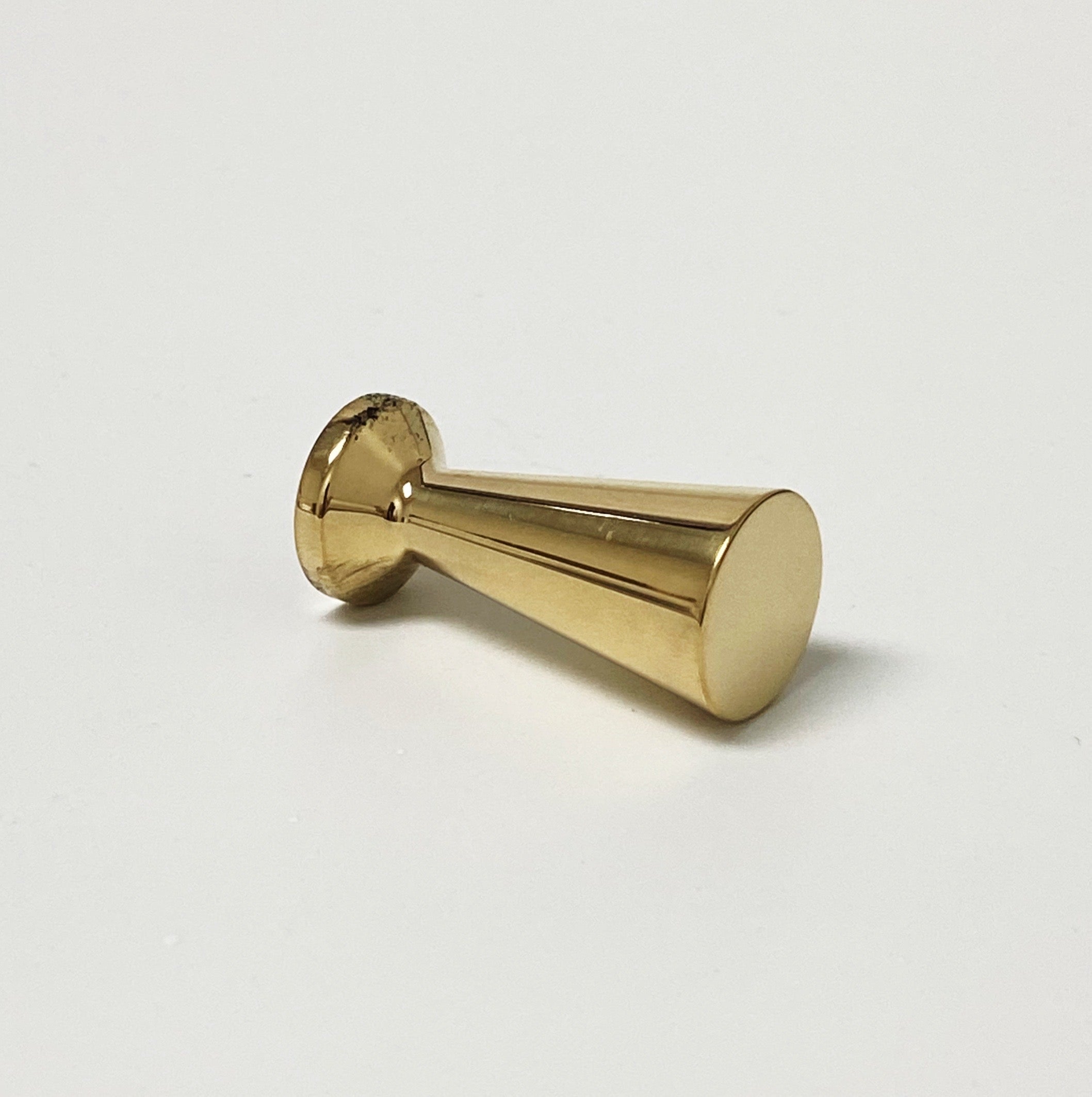 McCobb Style Polished Brass Mid-Century Modern Cabinet Knob – Forge Hardware  Studio