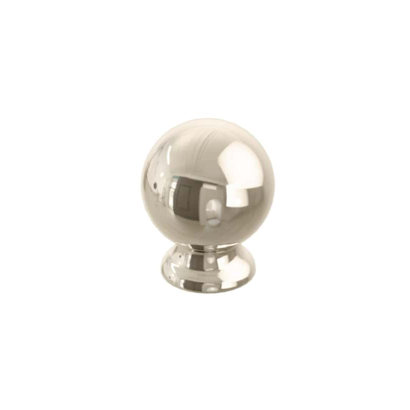 Polished Nickel Cabinet Hardware "Estate" Cabinet Knobs and Pulls - Forge Hardware Studio