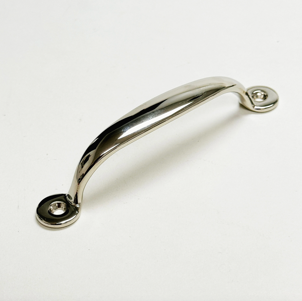 Polished Nickel "Everly" Screen Door and Drawer Pulls - Forge Hardware Studio