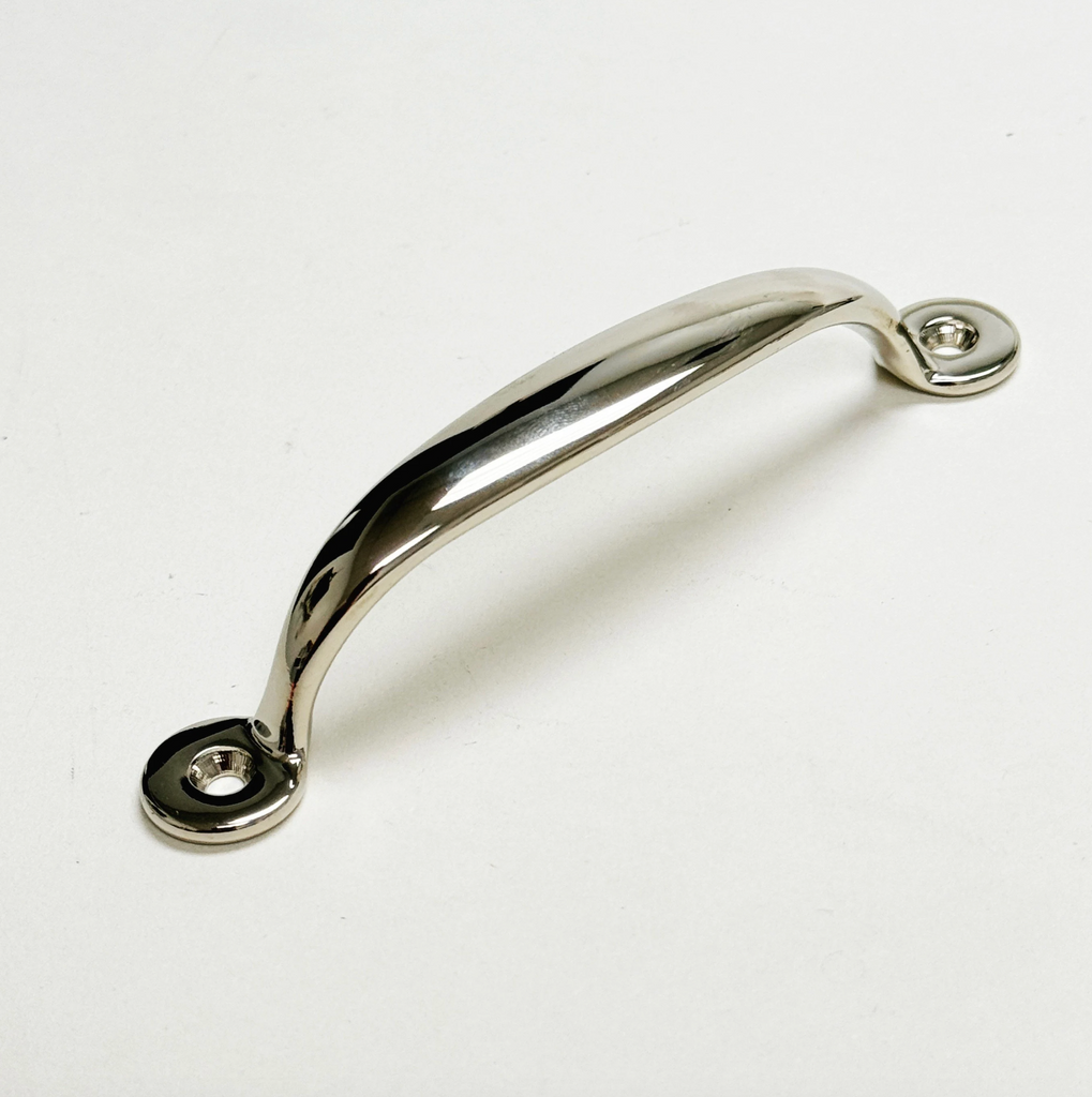 Polished Nickel "Everly" Screen Door and Drawer Pulls - Forge Hardware Studio