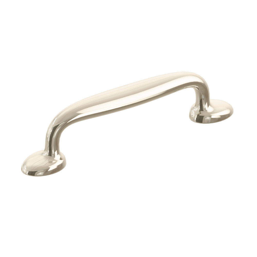 Polished Nickel Cabinet Hardware "Estate" Cabinet Knobs and Pulls - Forge Hardware Studio