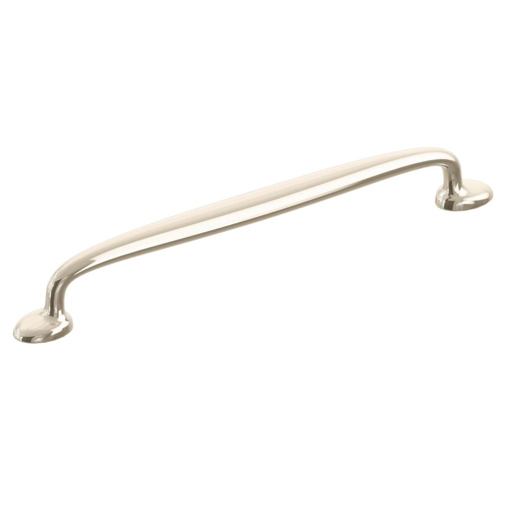 Polished Nickel Cabinet Hardware "Estate" Cabinet Knobs and Pulls - Forge Hardware Studio