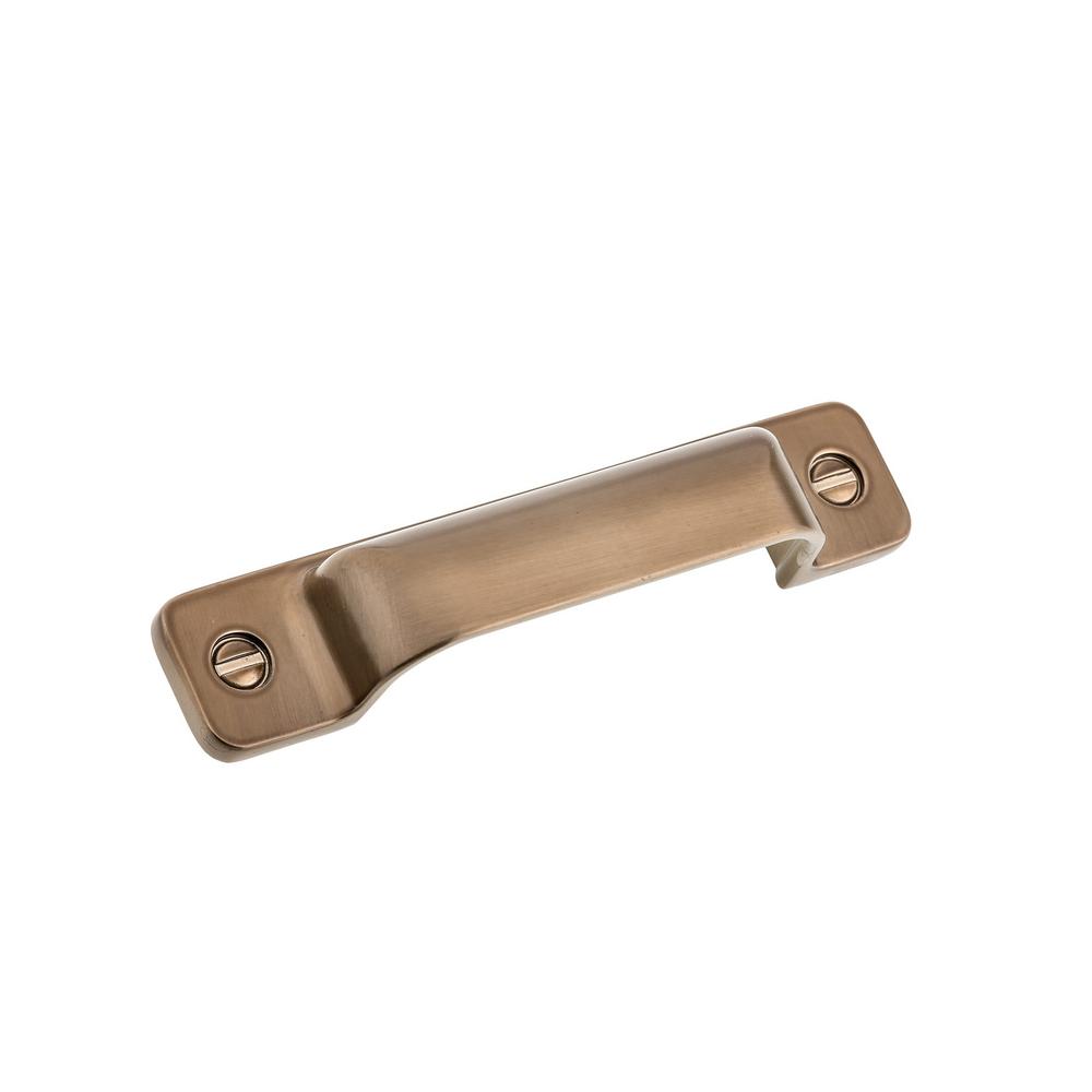 Square Cup Drawer Pulls in Champagne Bronze-Cabinet Handles - Brass Cabinet Hardware 