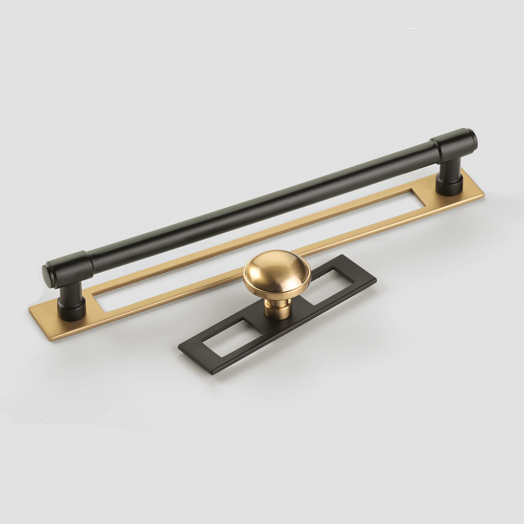 Champagne Bronze Farmhouse Knob and Drawer Pulls – Forge