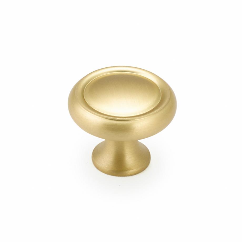 Satin Brass Drawer Pulls Leah Handles and Cup Pulls – Forge Hardware  Studio