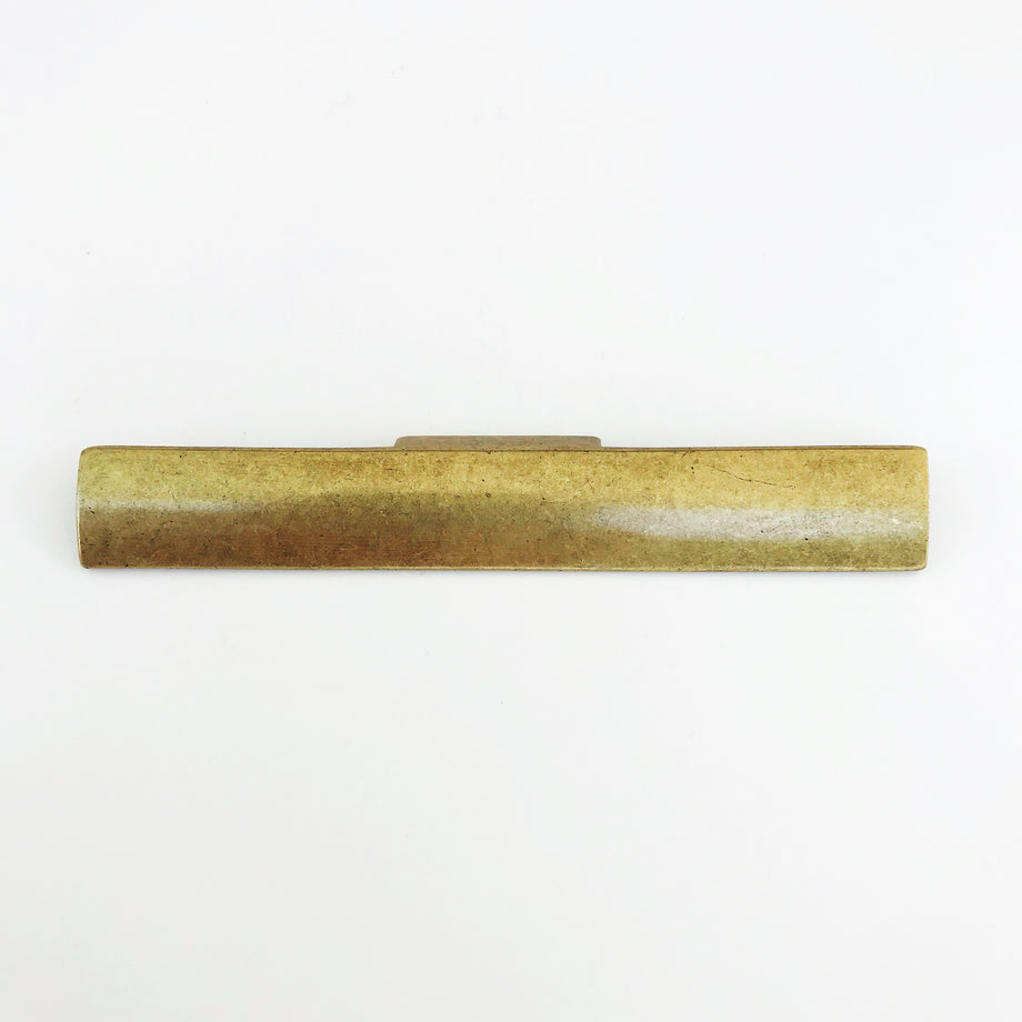 Rectangular Dara Aged Brass Drawer Pulls - Cabinet Handles